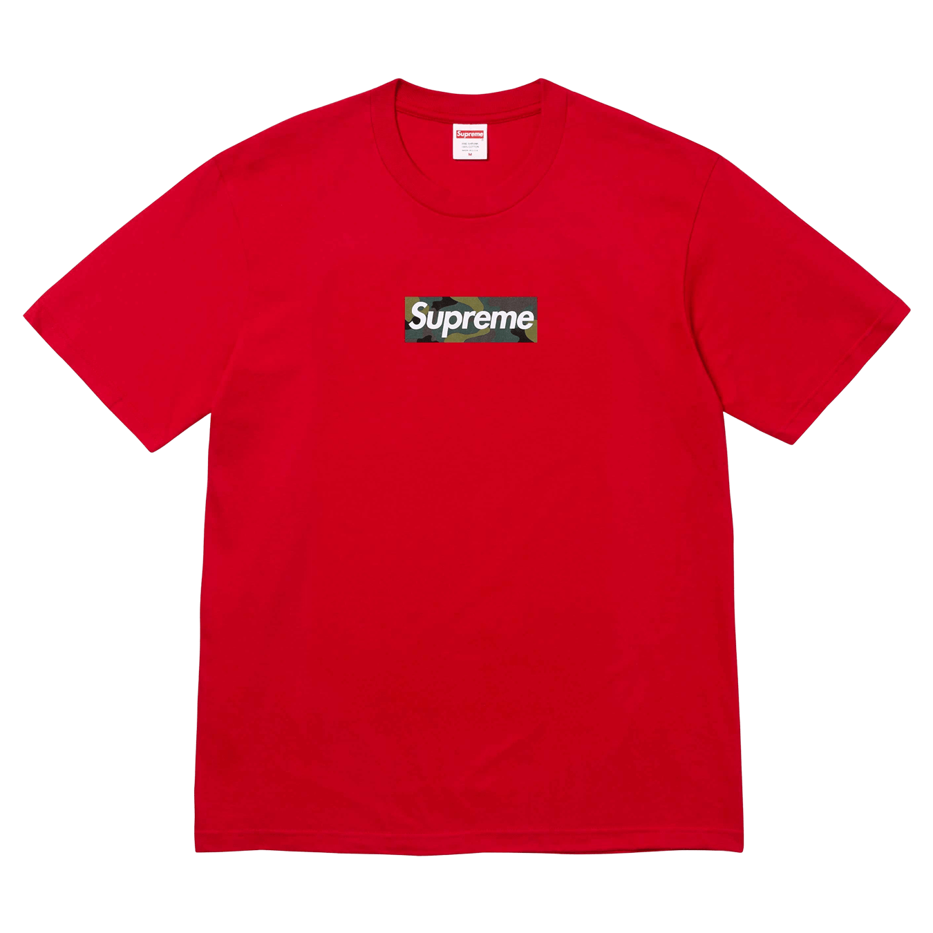 Supreme burgundy box outlet logo tee