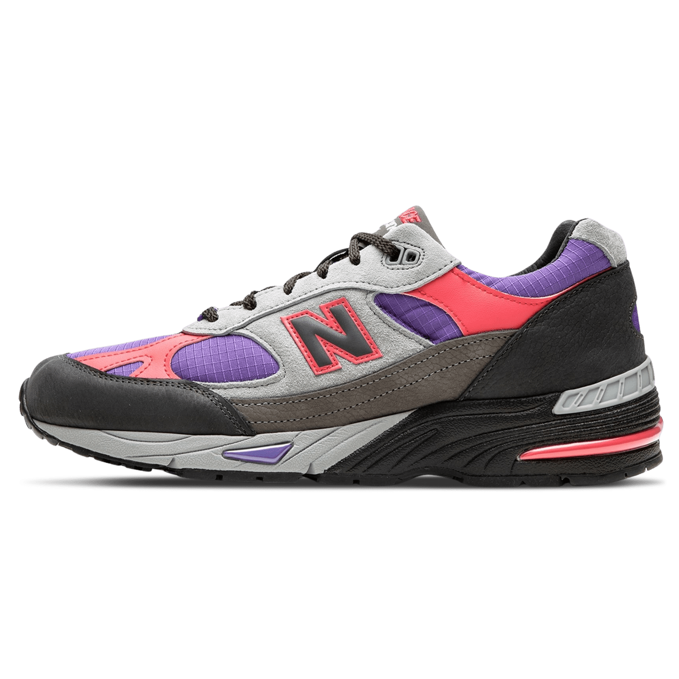 Palace x New Balance 991 Made in England 'Black Ultra Violet