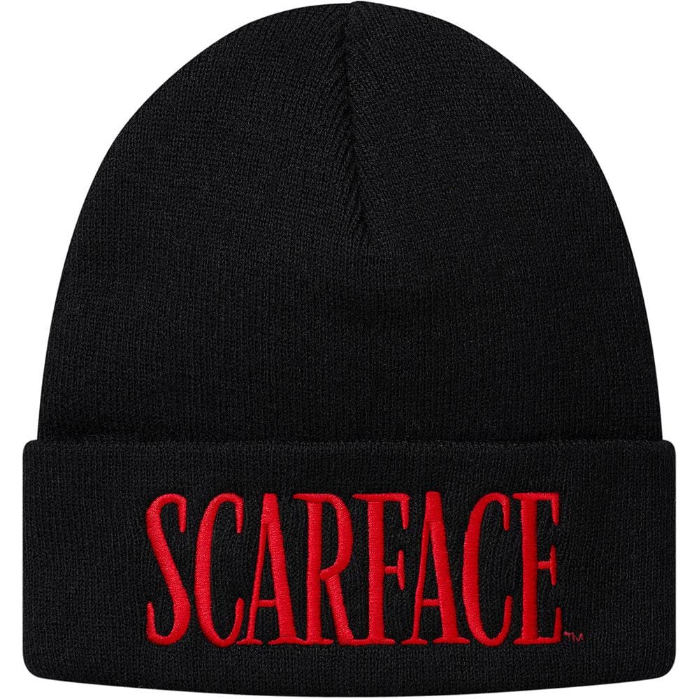 Supreme Scarface Beanie Black — Kick Game