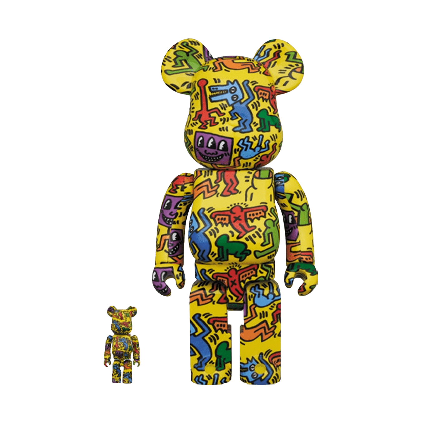 Bearbrick Keith Haring #5 100% & 400% Set — Kick Game