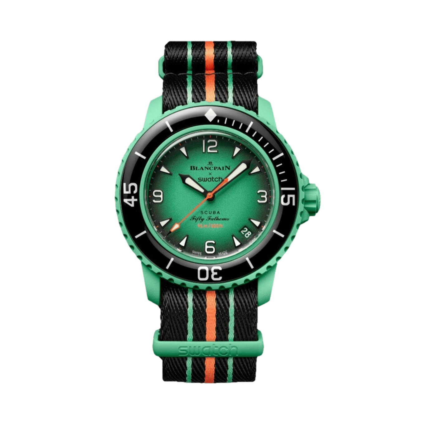 Swatch X Blancpain Bioceramic Scuba Fifty Fathmos Indian Ocean