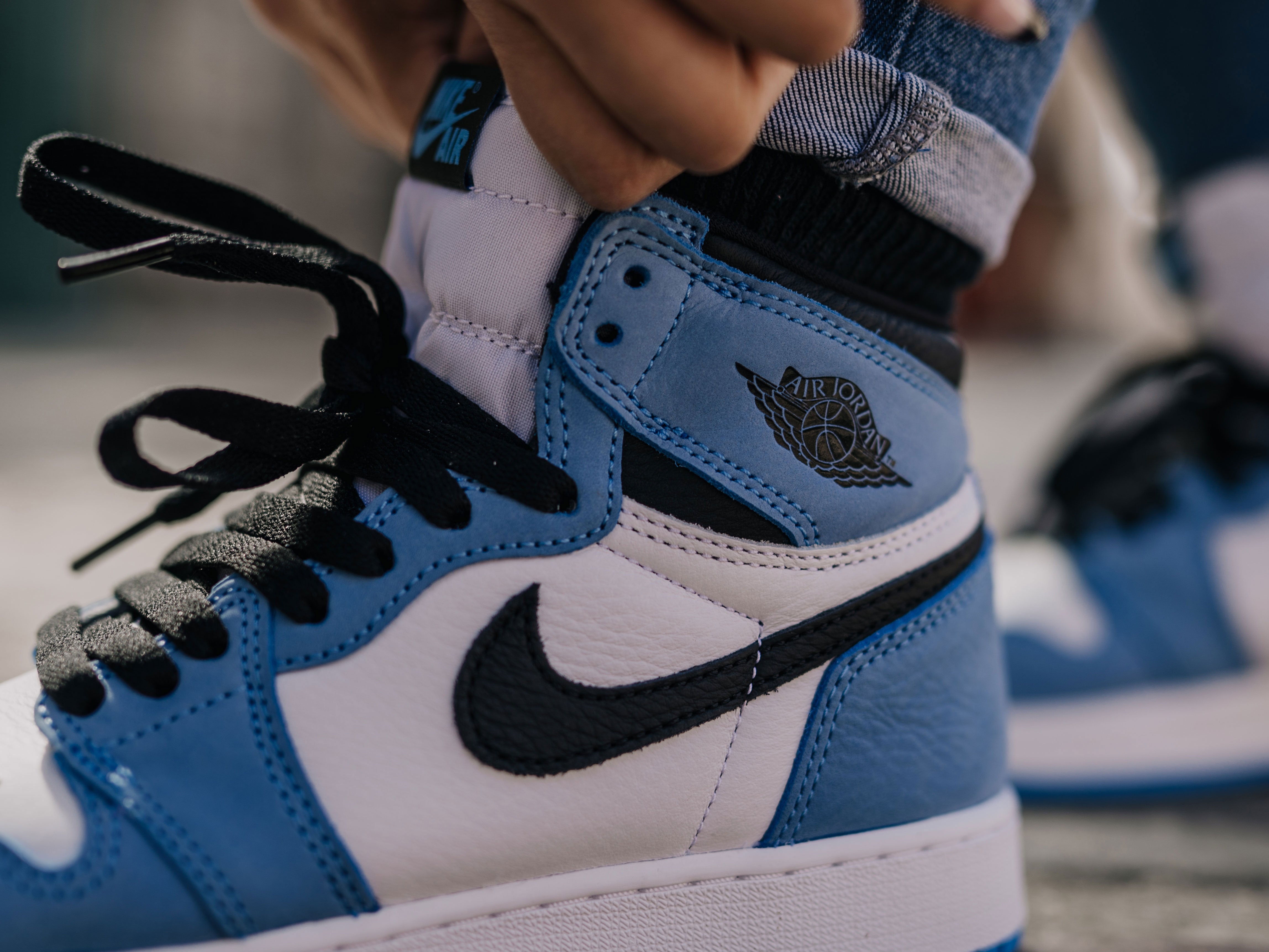 Closer Look at the Air Jordan 1 Retro High OG GS 'University Blue ...