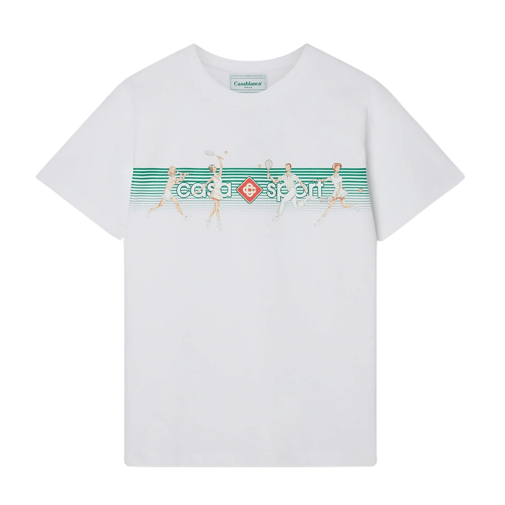 Casablanca Playful Stripes T-Shirt - Kick Game