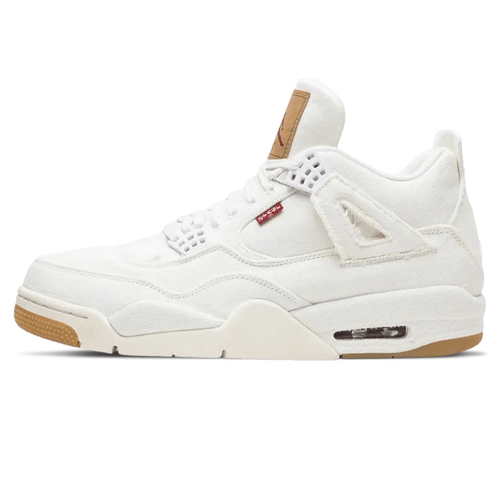 Levis x Nike Air Jordan 4 White - Kick Game