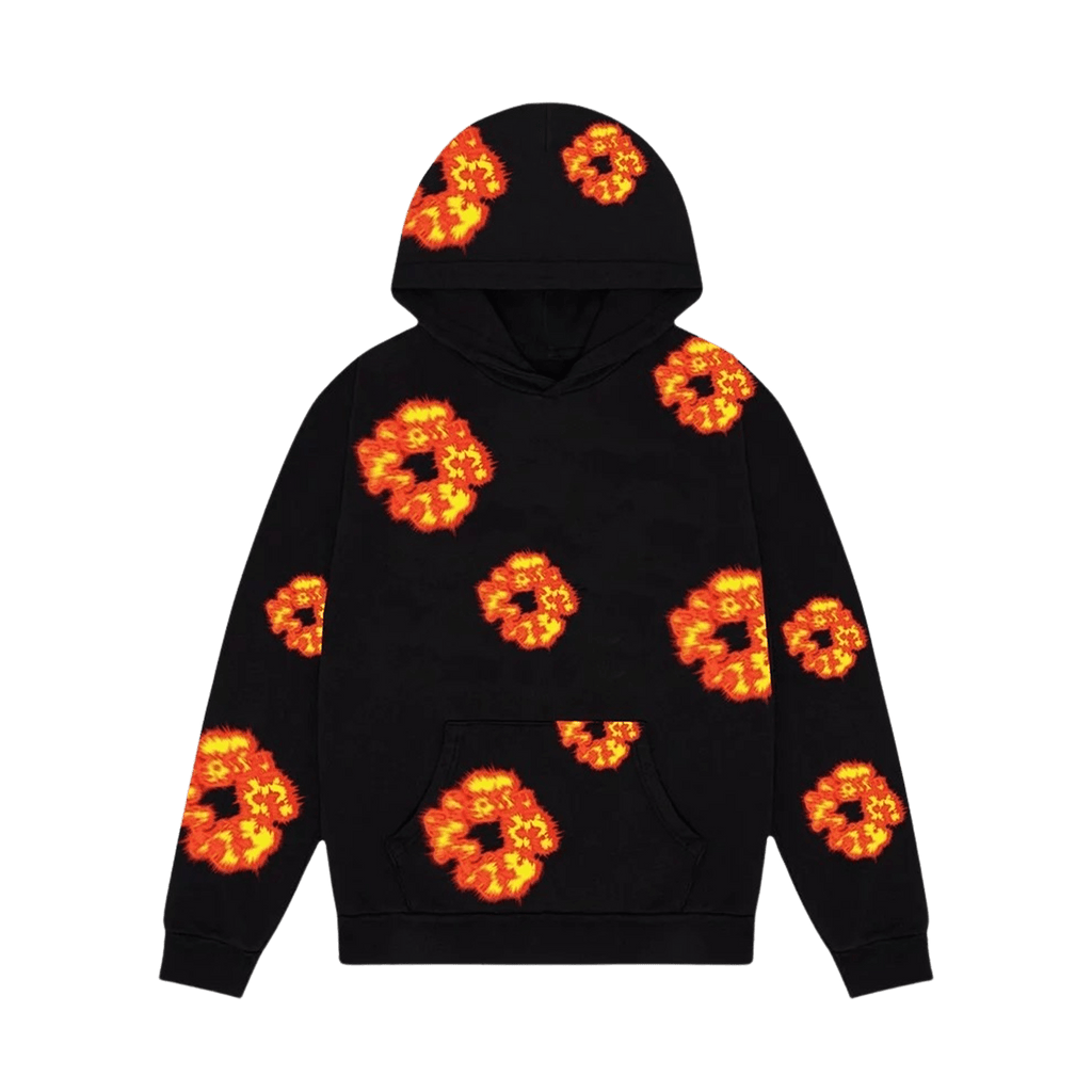 Denim Tears x Offset Wreath Hoodie 'Black' - Kick Game