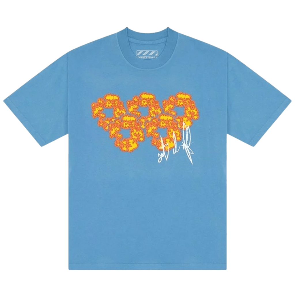 Denim Tears x Offset Set It Off 4 T-Shirt 'Blue' - Kick Game