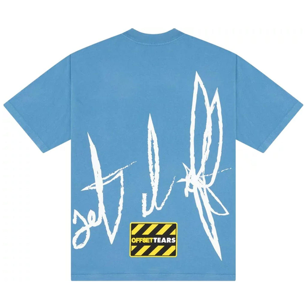 Denim Tears x Offset Set It Off 4 T-Shirt 'Blue' - Kick Game