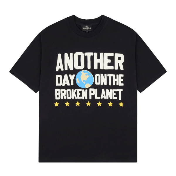 Broken Planet T-Shirt 'Another Day' - Midnight Black - CerbeShops