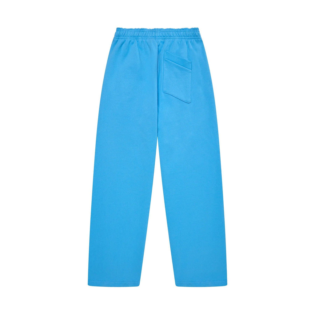 Broken Planet Market Basics Straight Leg Sweatpants - Light Blue - Kick gold