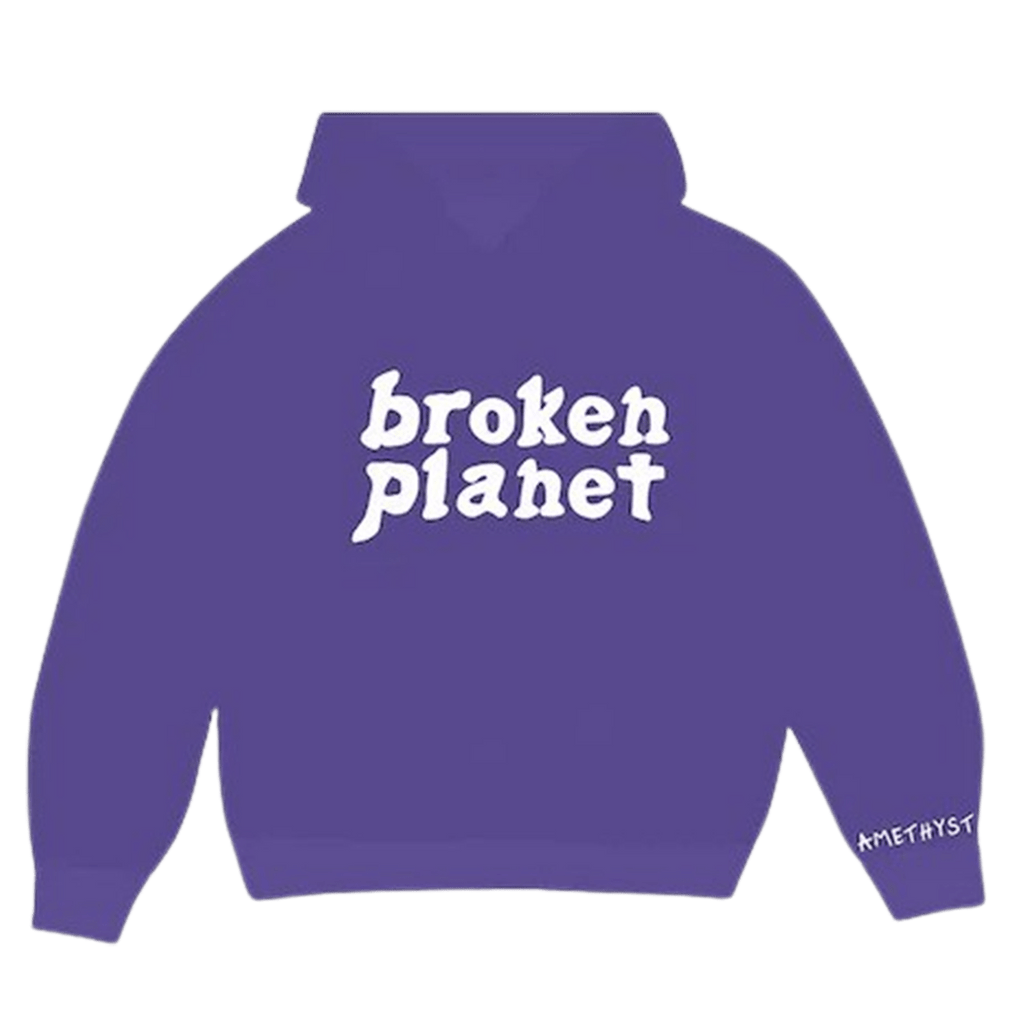 Broken Planet Market Hoodie 'Amethyst' - Kick Game