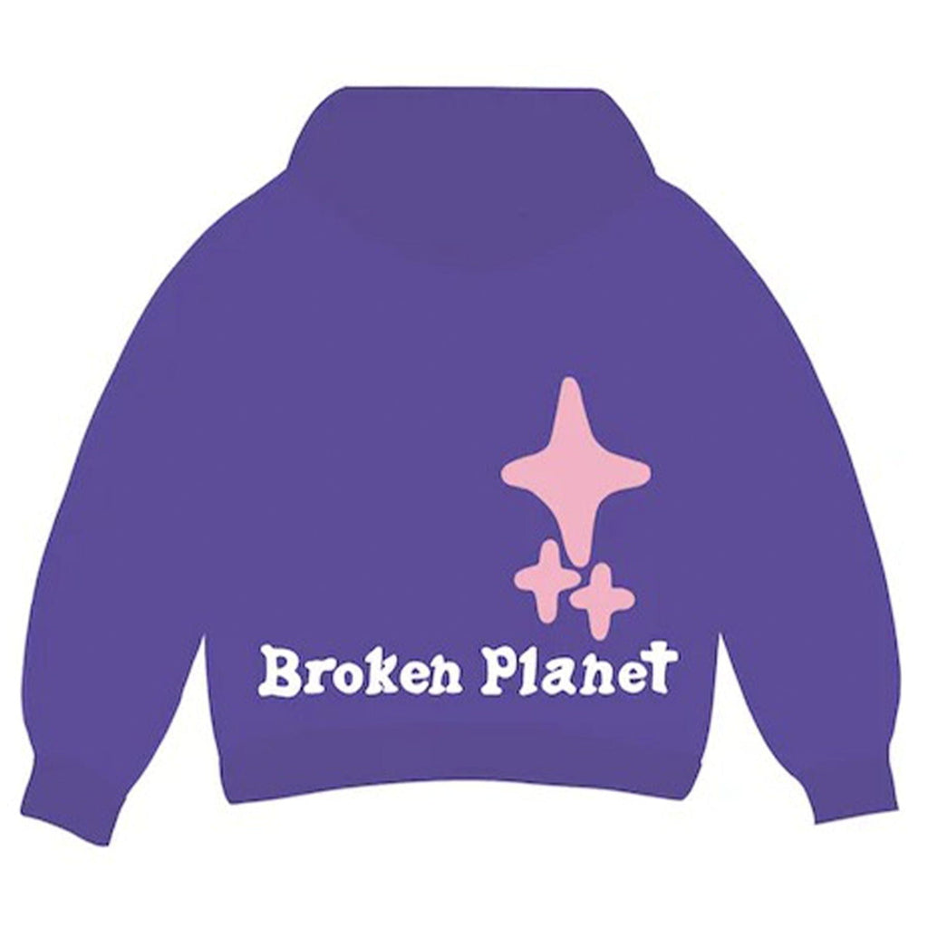 Broken Planet Market Hoodie 'Amethyst' - Kick Game