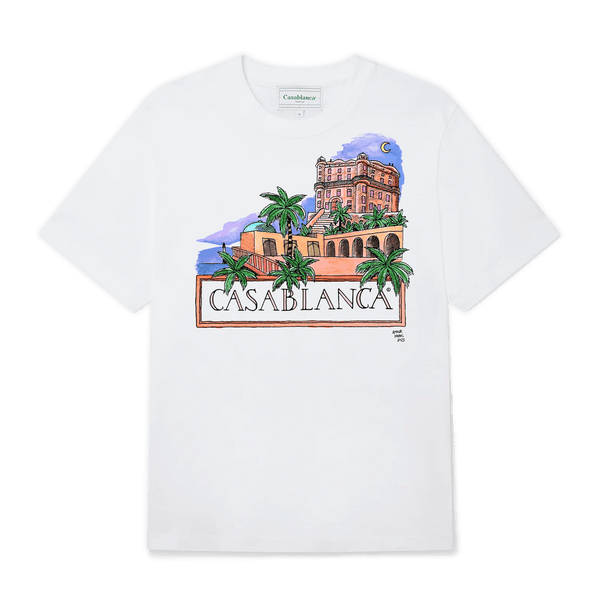 Casablanca Amour Maroc T-shirt Away 'White' - UrlfreezeShops