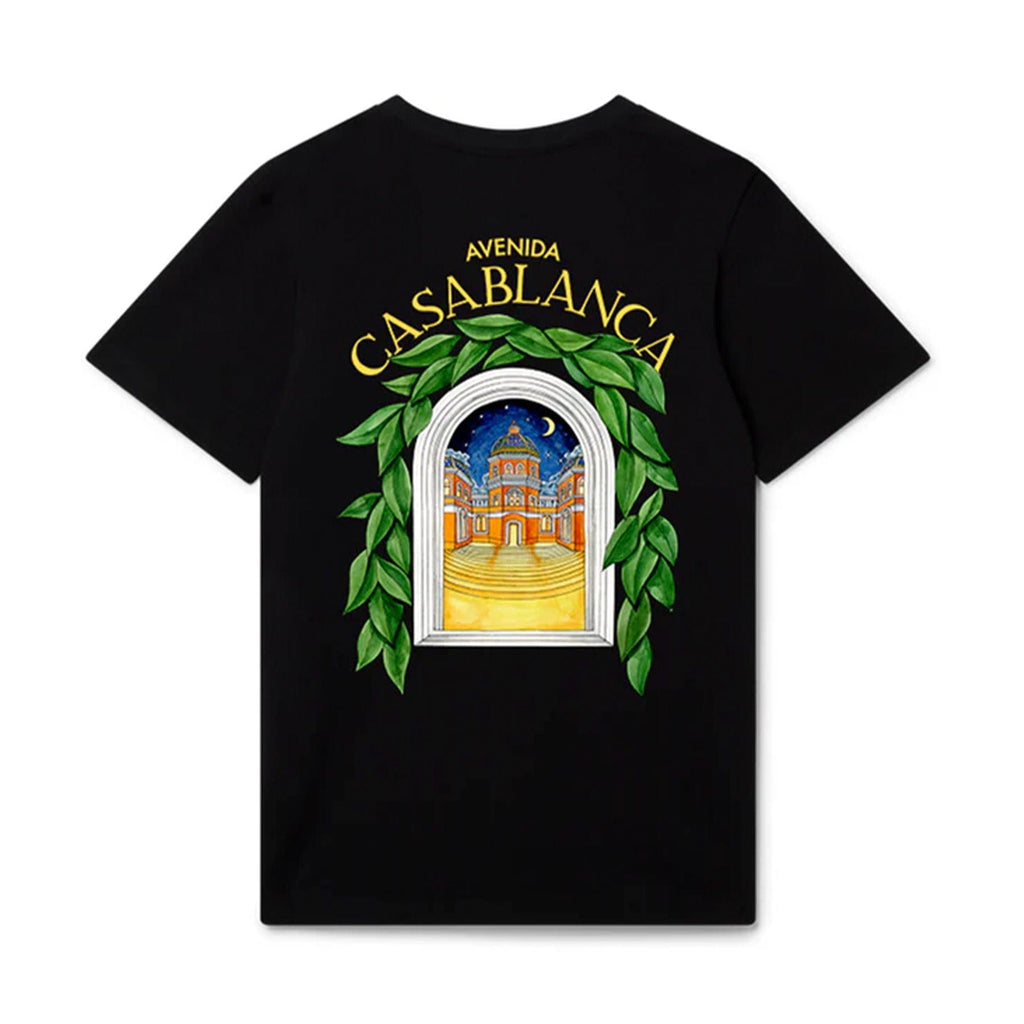 Casablanca Avenida T-Shirt 'Black' - Kick Game