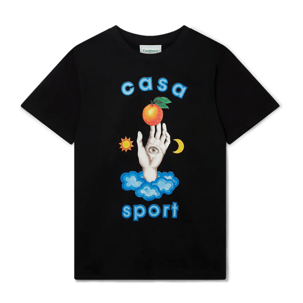 Casablanca Casa Talisman T-Shirt 'Black' - UrlfreezeShops