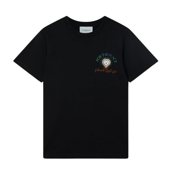 Casablanca For The Peace Gradient Printed T-shirt Away 'Black' - UrlfreezeShops