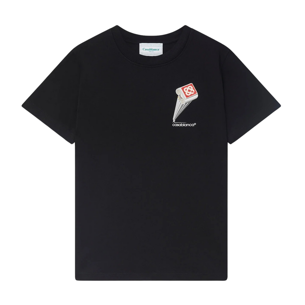 Casablanca Leaning Column T-Shirt 'Black'