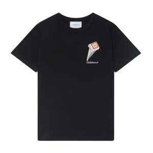 Casablanca Leaning Column T-Shirt 'Black'