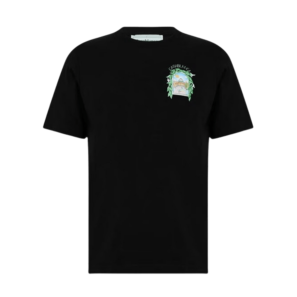 Casablanca L'Arche Tennis Club T-Shirt 'Black' - Kick Game