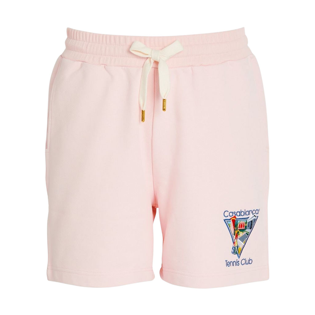 Casablanca Tennis Club Icon Sweatshorts 'Pink'