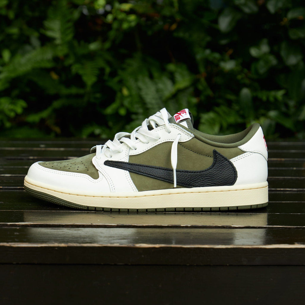 Air Jordan 1 Low OG x Travis Scott SP 'Medium Olive' - Kick Game