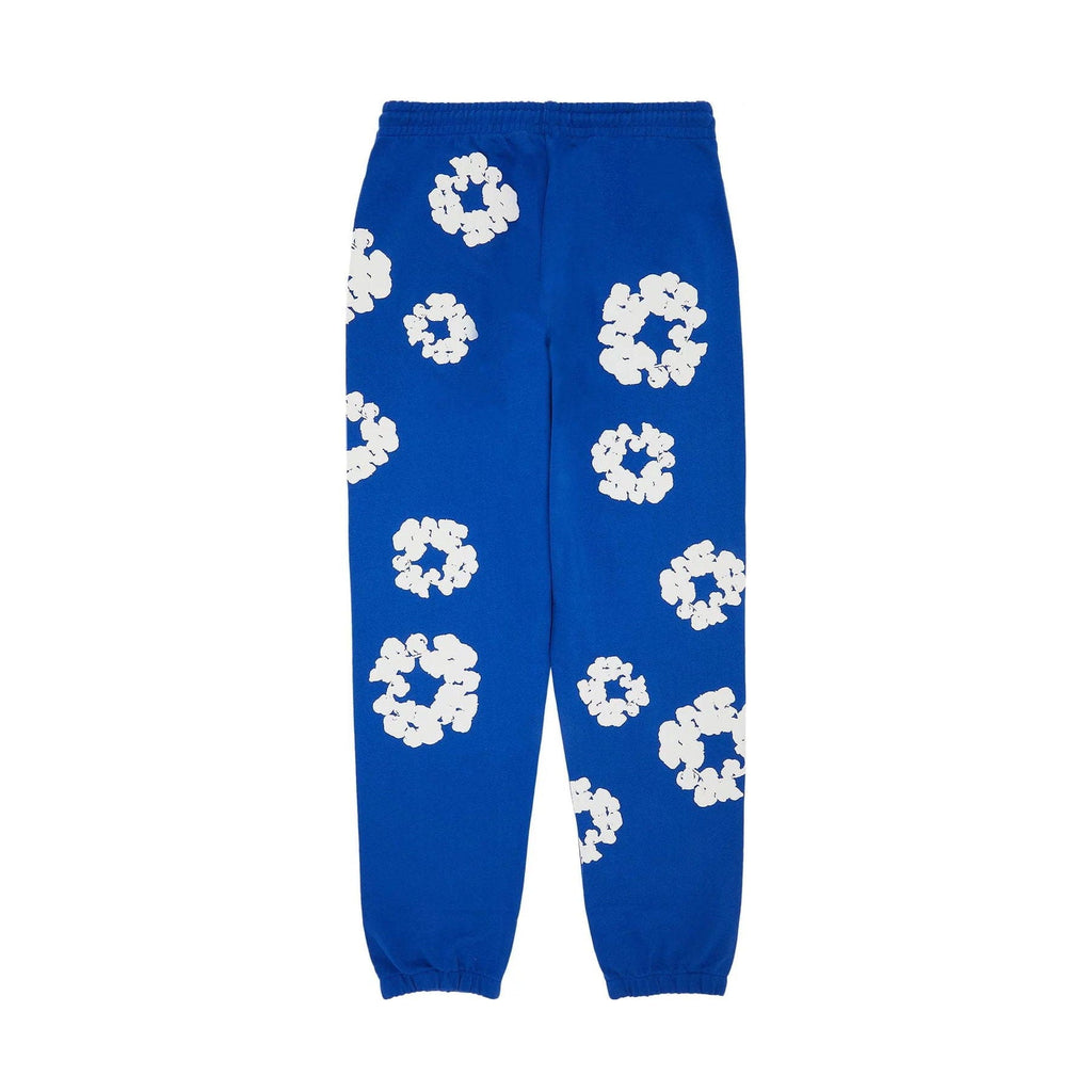 Denim Tears The Cotton Wreath Sweatpants 'Royal Blue' - Kick Game