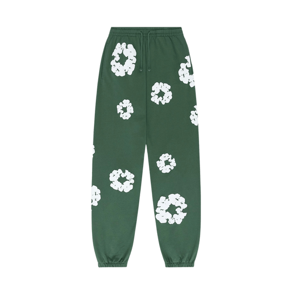 Denim Tears The Cotton Wreath Sweatpants 'Green' - UrlfreezeShops