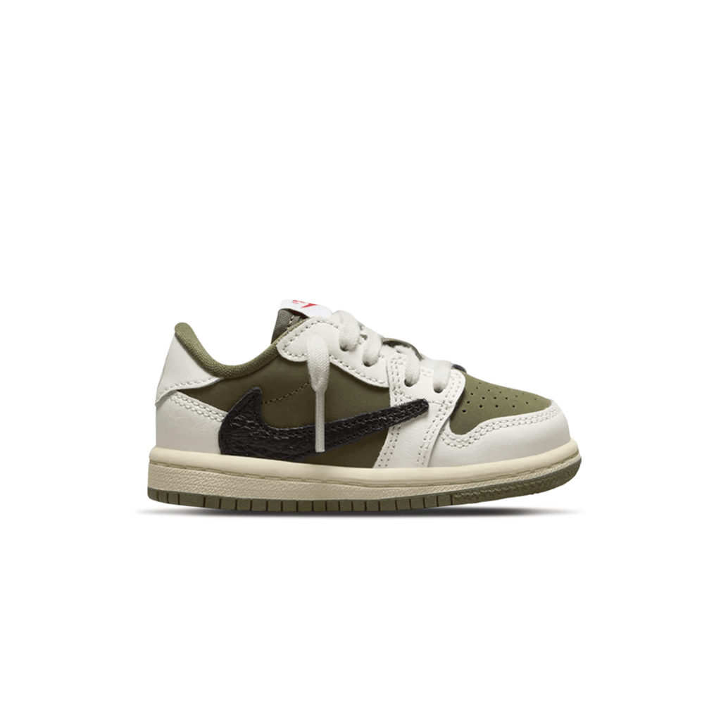 Travis Scott x Air Jordan 1 Low OG TD 'Medium Olive' - Kick Game