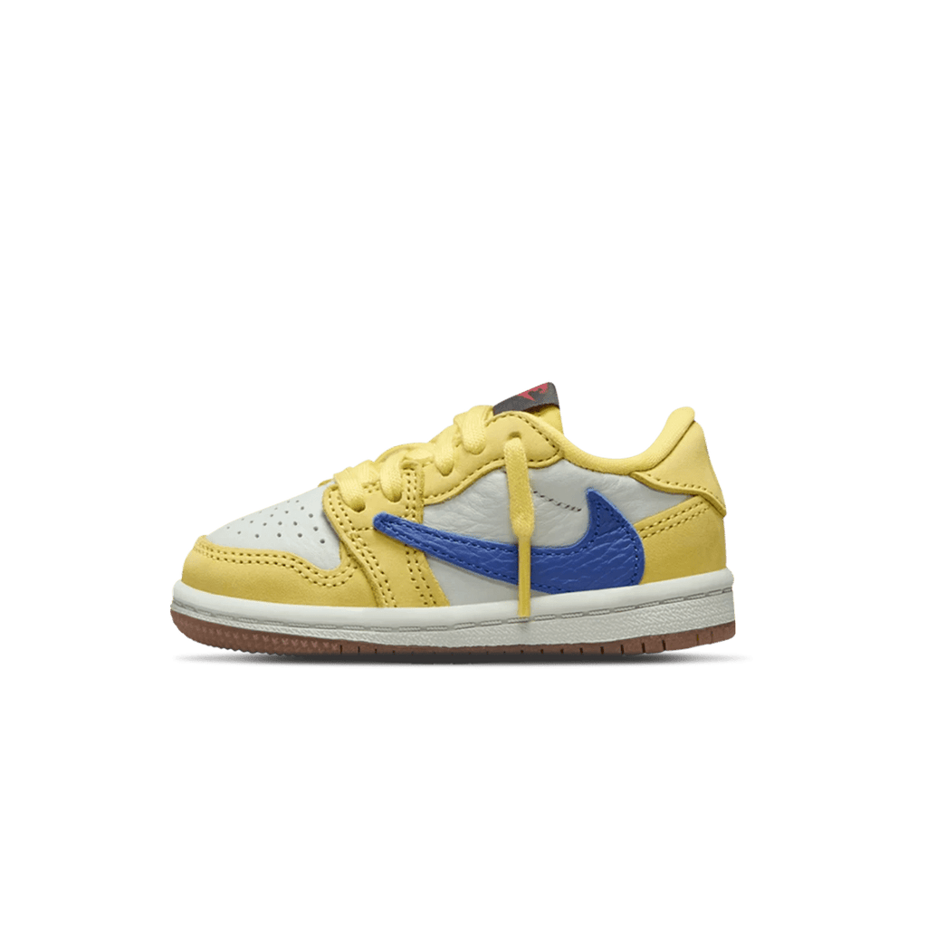 Travis Scott x Air Jordan 1 Low OG TD 'Canary' - Kick Game