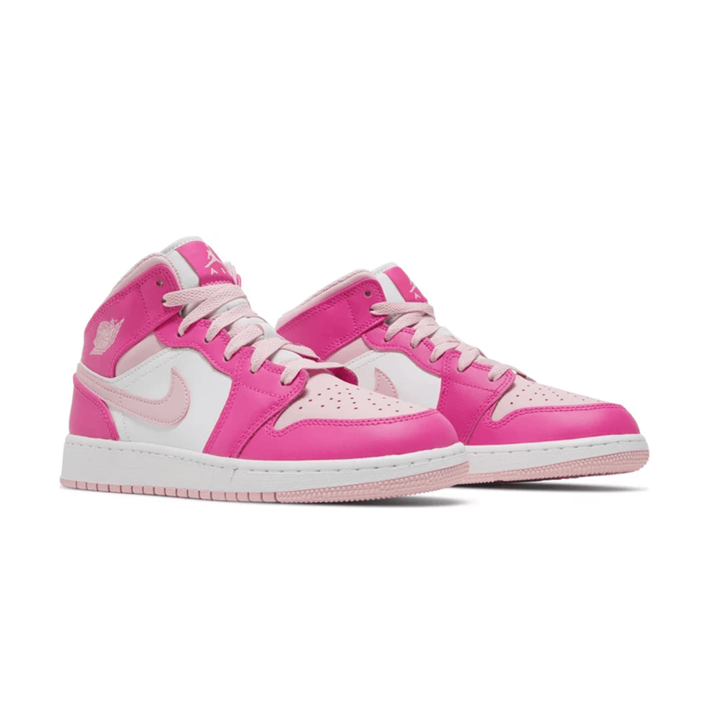 Air Jordan 1 Mid GS 'Fierce Pink' - Kick Game