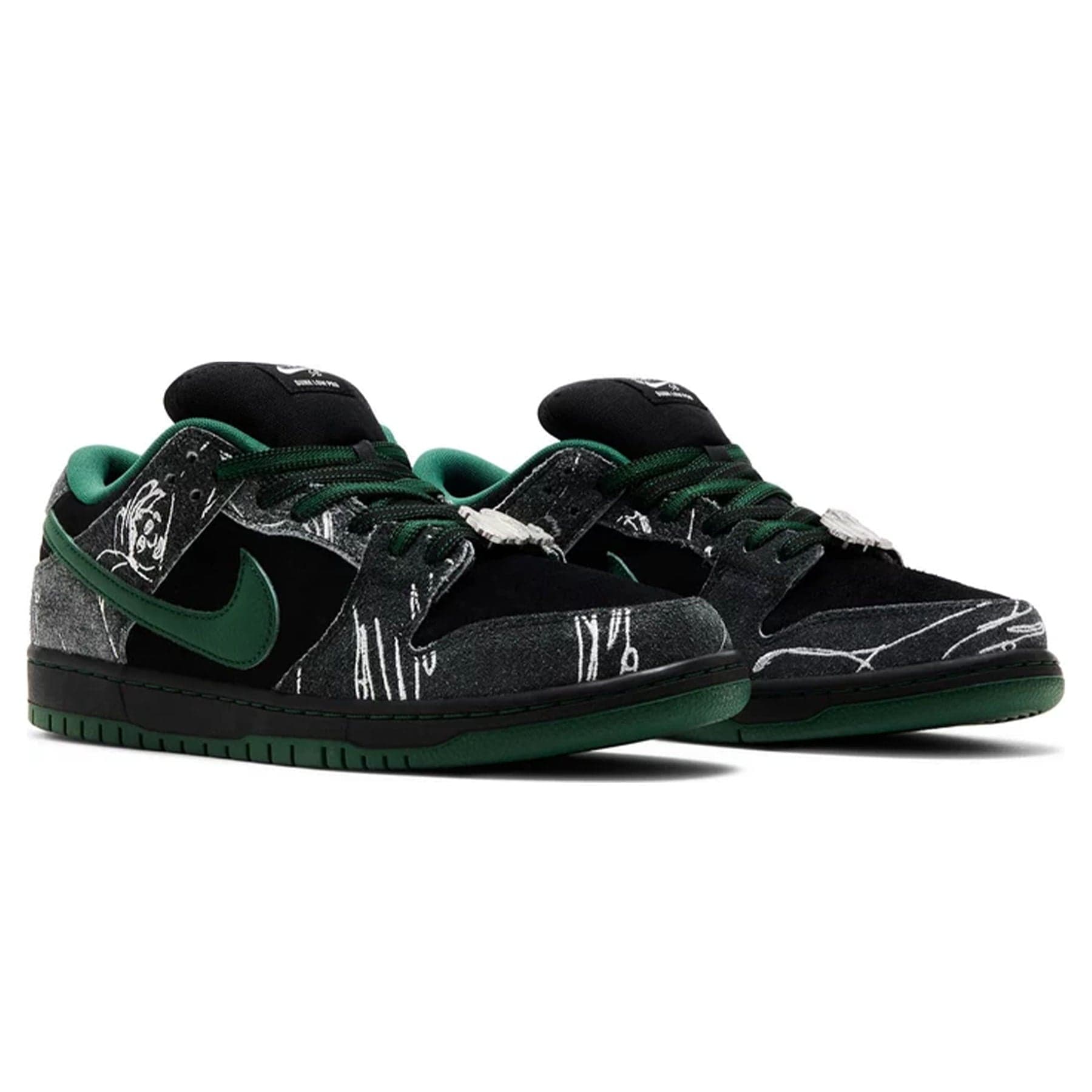 THERE Skateboards x Nike Dunk SB Low Ultra Humanized Kick Game