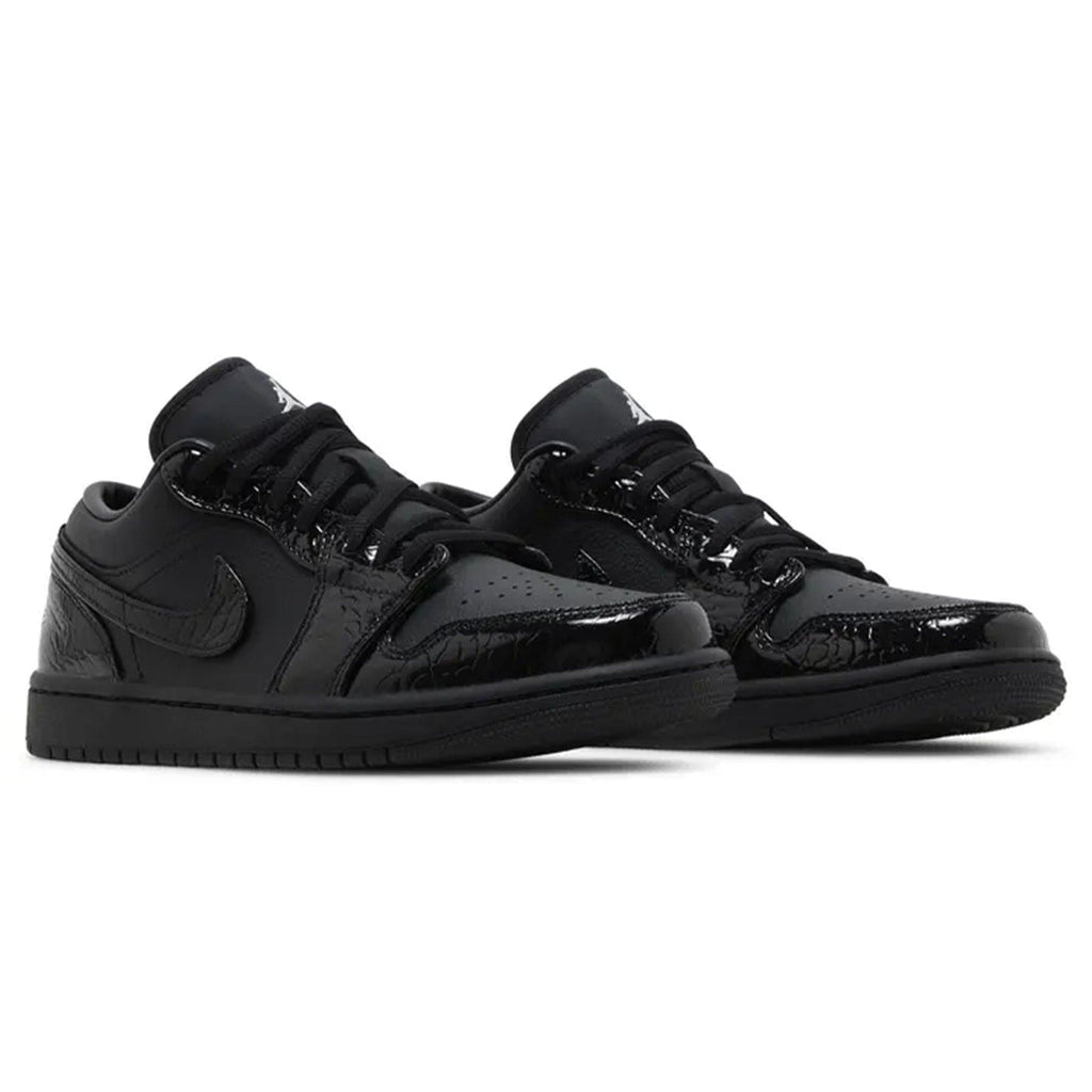 Air Jordan 1 Low SE Wmns 'Black Croc' - Kick Game