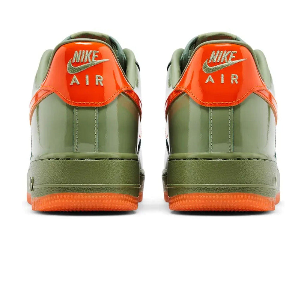 Nike Air Force 1 Low '07 Premium 'Oil Green Safety Orange' - Kick Game