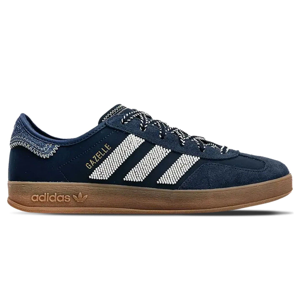 Clot x Adidas Gazelle Indoor 'Collegiate Navy Off White' - Kick Game