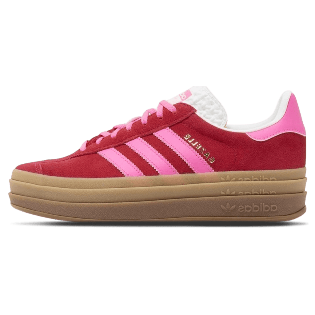 adidas Gazelle Bold Wmns 'Collegiate Red Lucid Pink' - Kick Game
