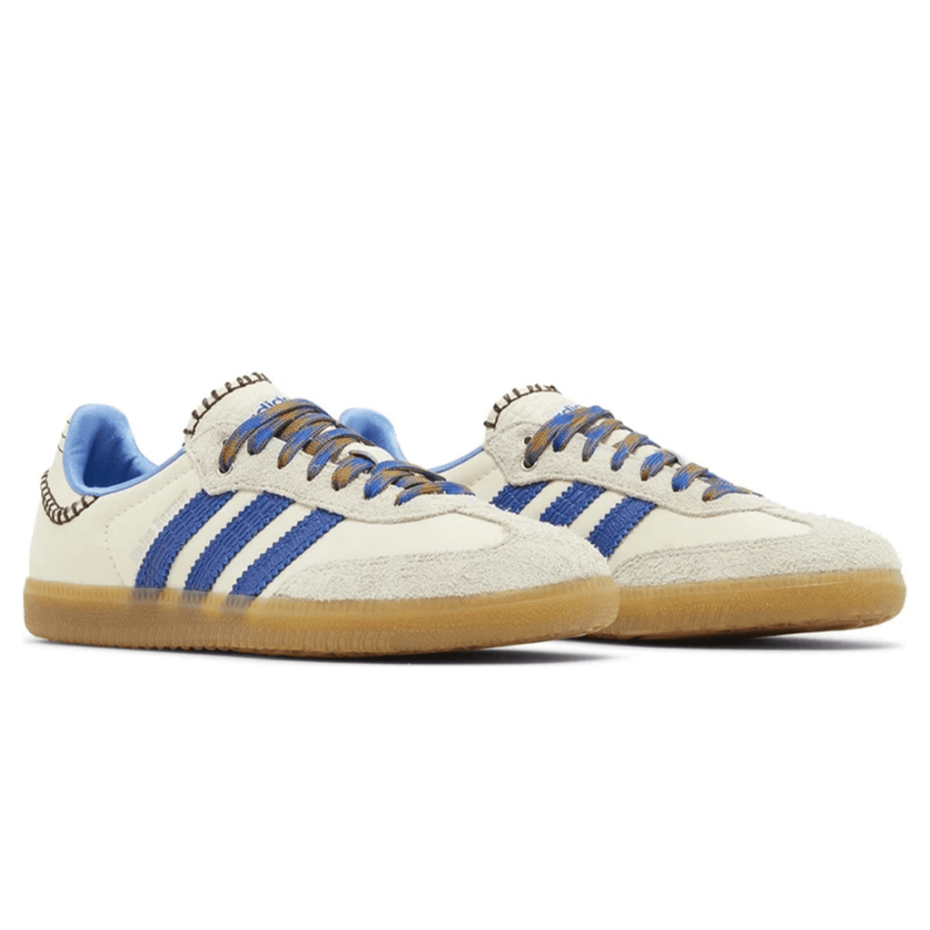 Wales Bonner x adidas Samba Nylon 'Wonder Clay Royal Blue' - Kick Game