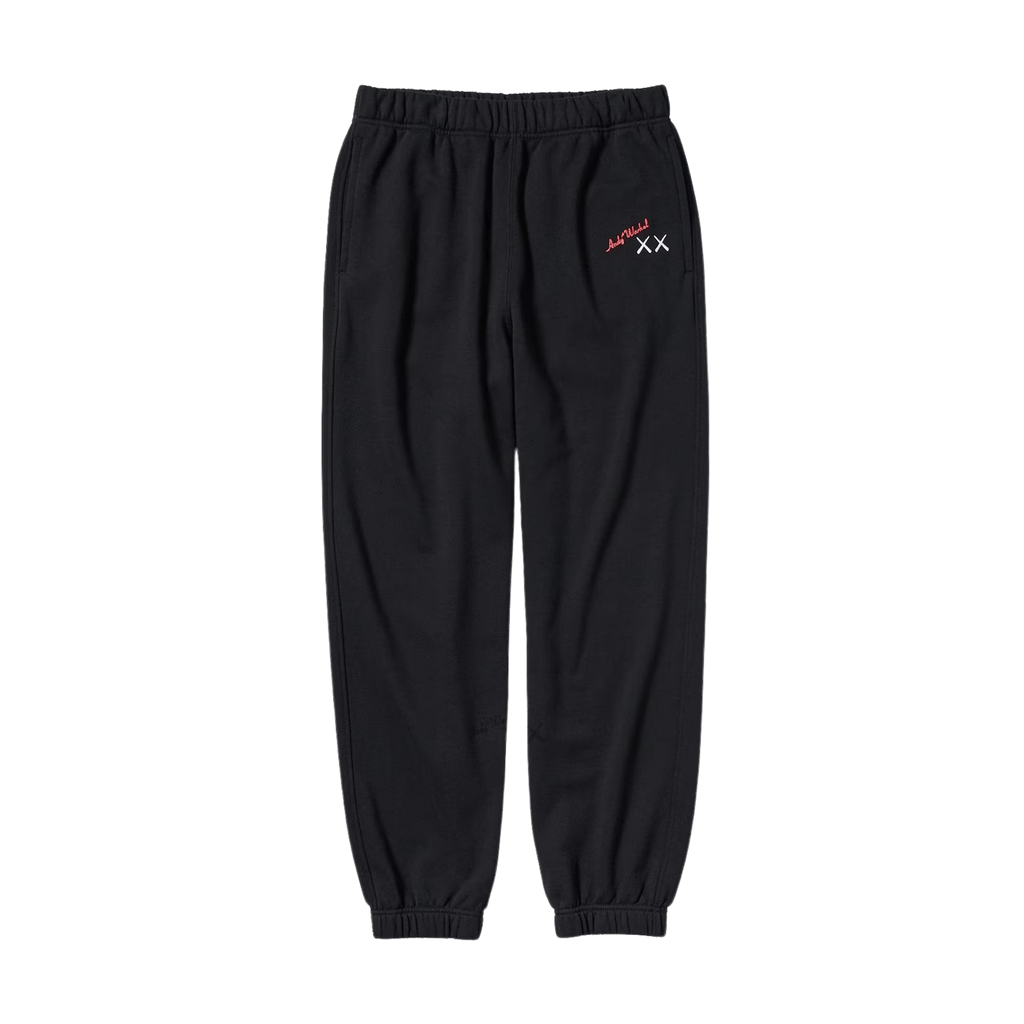 KAWS x Warhol x UNIQLO UT Joggers 'Black' - Kick Game