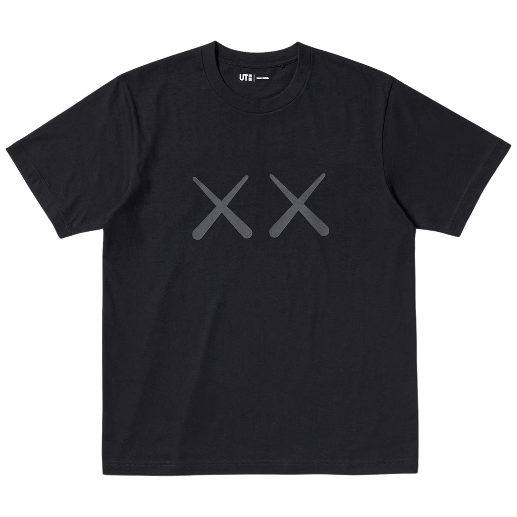 KAWS x Warhol UNIQLO UT Graphic T-Shirt XX 'Black' - Kick Game