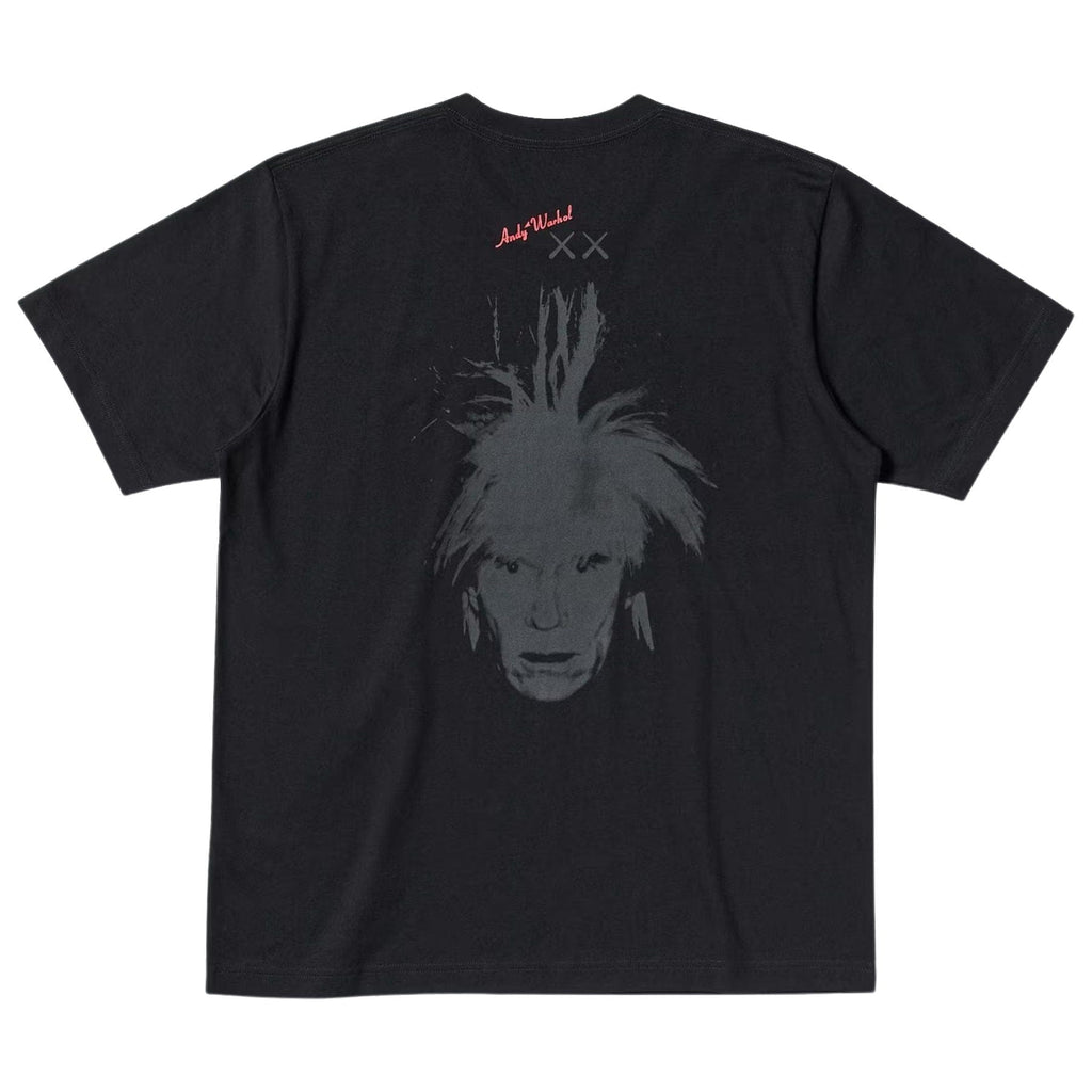 KAWS x Warhol UNIQLO UT Graphic T-Shirt XX 'Black' - Kick Game