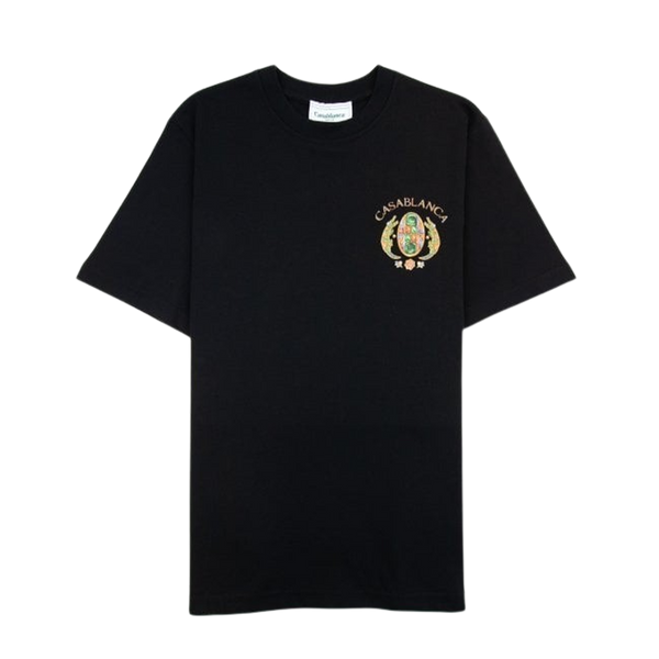 Casablanca Joyaux D Afrique Tennis Club Printed T Shirt 'Black'