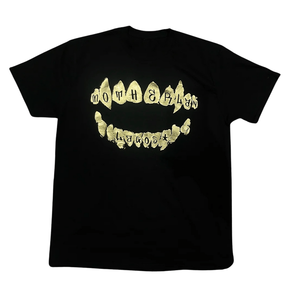 Motherlan Grillz Tee 'Black' - Kick Game