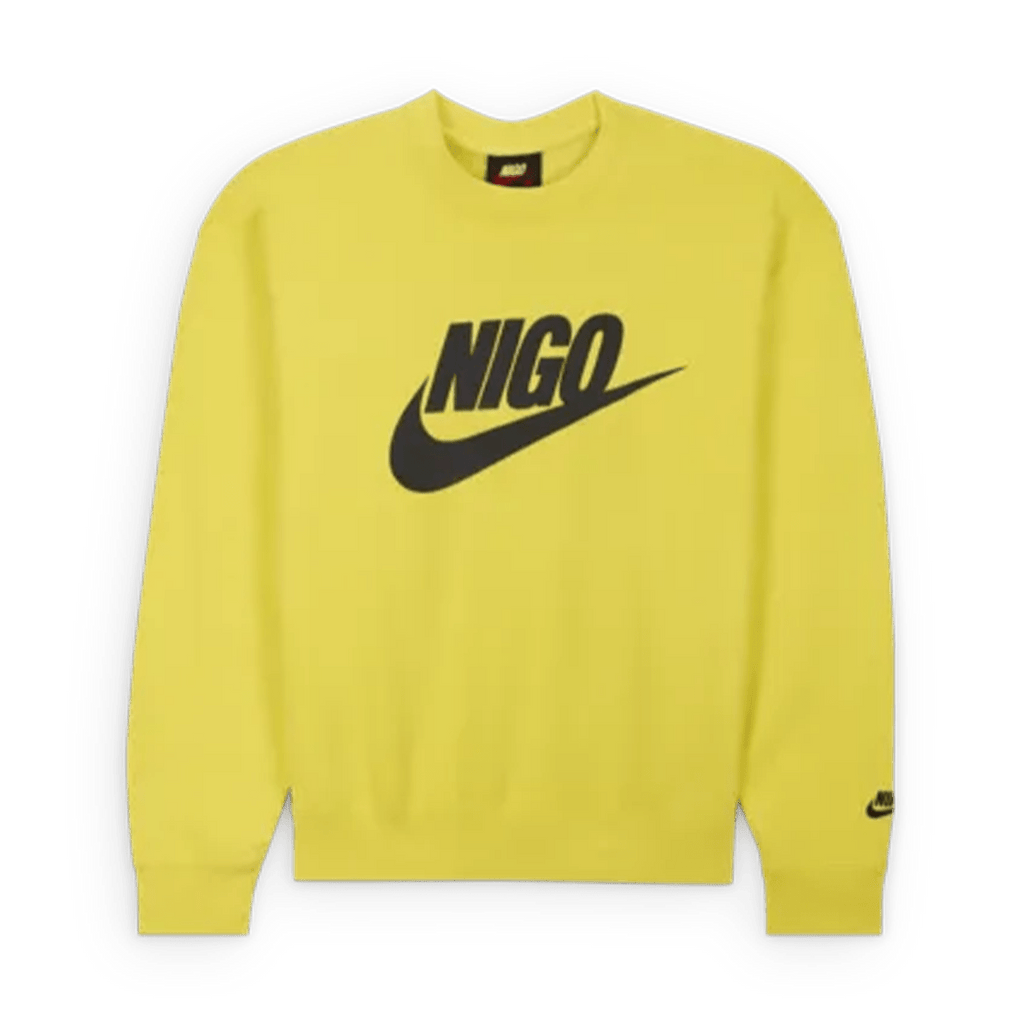 Nike x Nigo Sweatshirt 'Yellow' - Kick Game