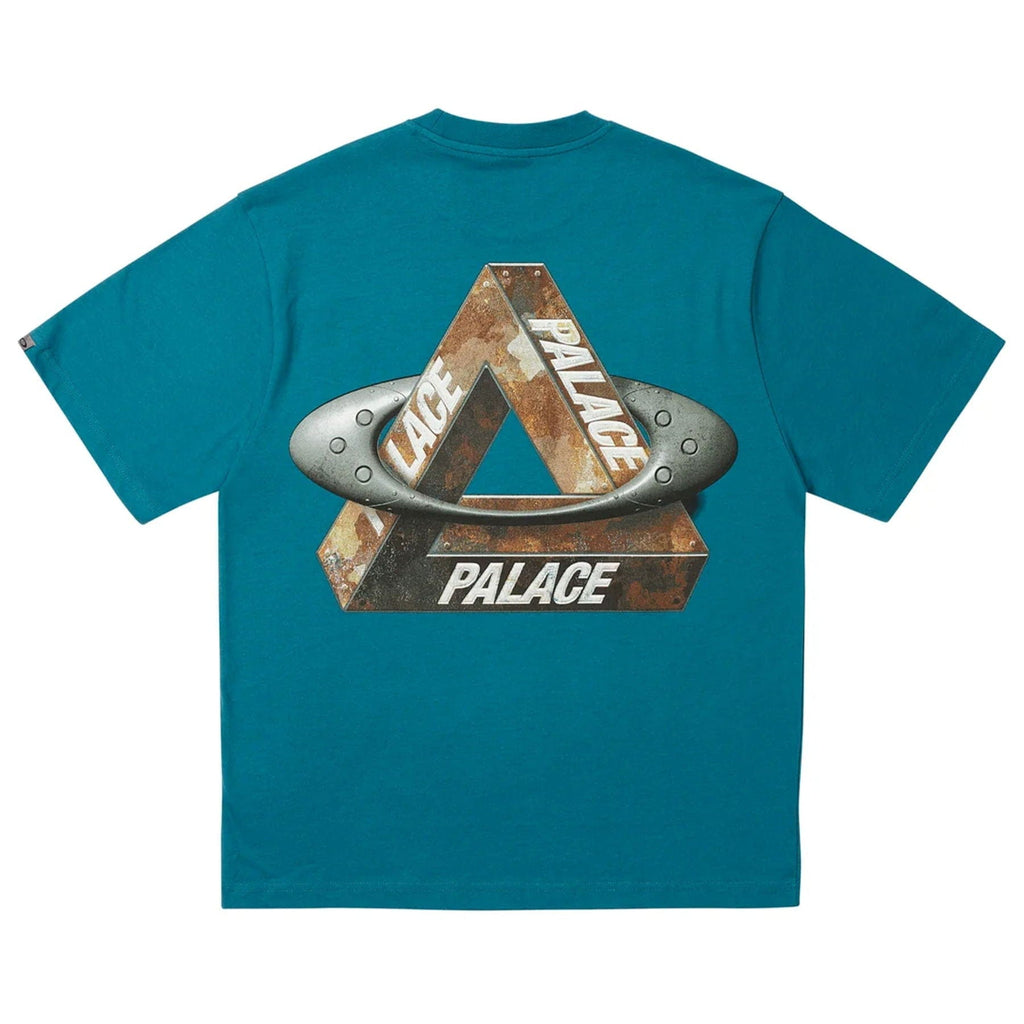 Palace x Oakley T-Shirt 'Petrol' - Kick Game