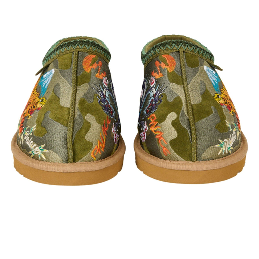 Palace x UGG Tasman Slipper 'Burnt Olive Camo' - Kick Game