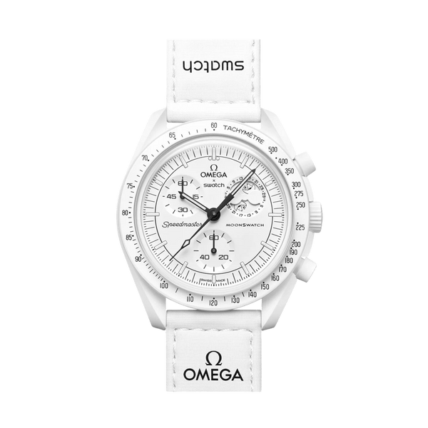 Swatch x Omega Mission To Moonphase MoonSwatch 'Snoopy' - UrlfreezeShops