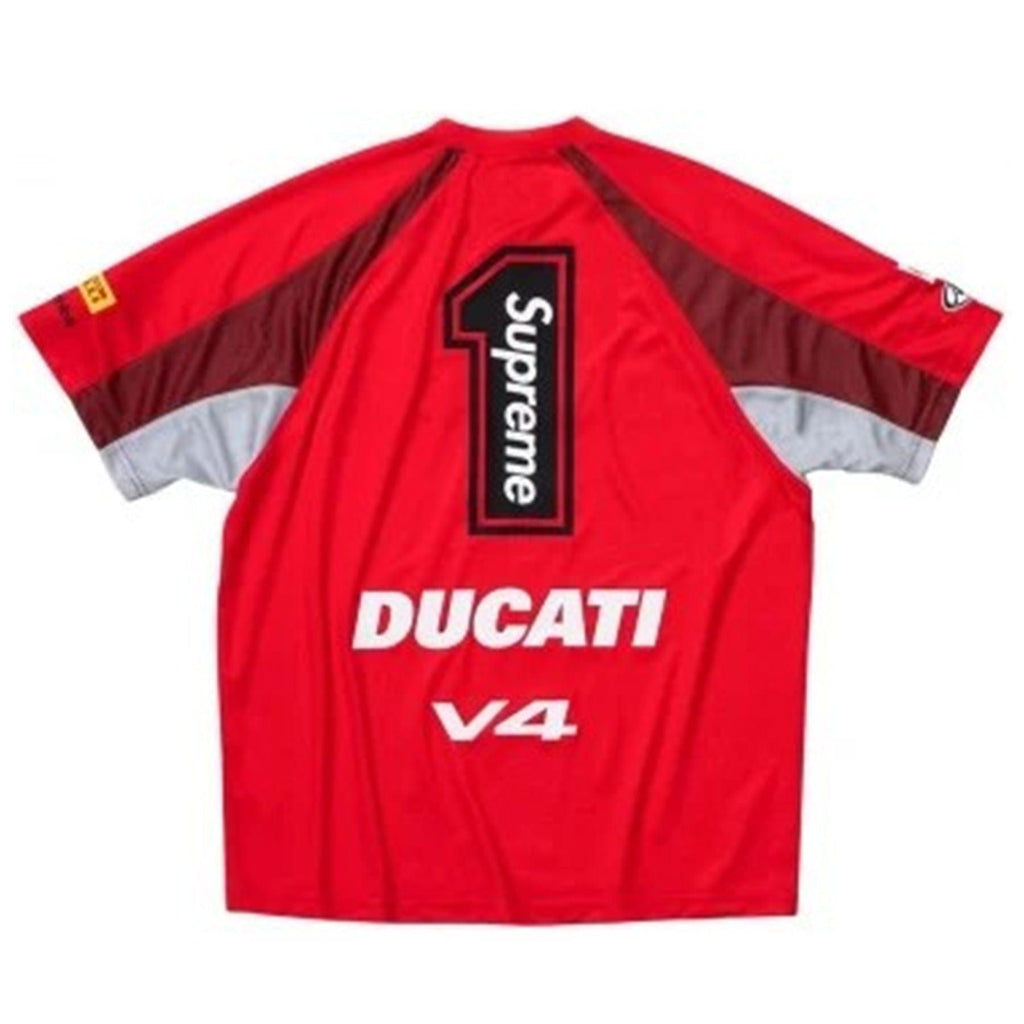 Supreme x Ducati Soccer Jersey 'Red' - Kick Game