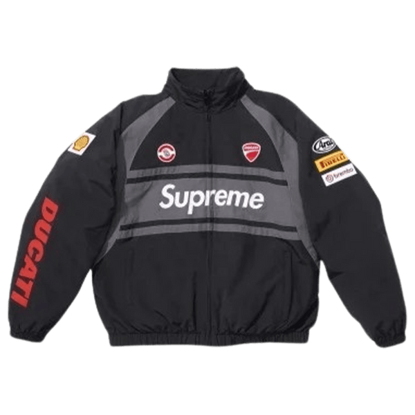 Supreme x Ducati Track Jacket 'Black' - UrlfreezeShops