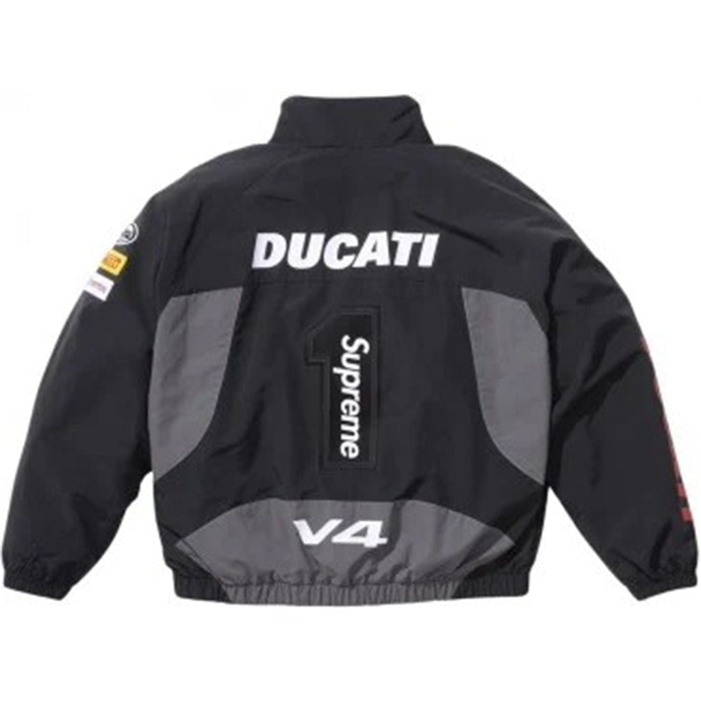 Supreme x Ducati Track jacket Blu 'Black' - UrlfreezeShops