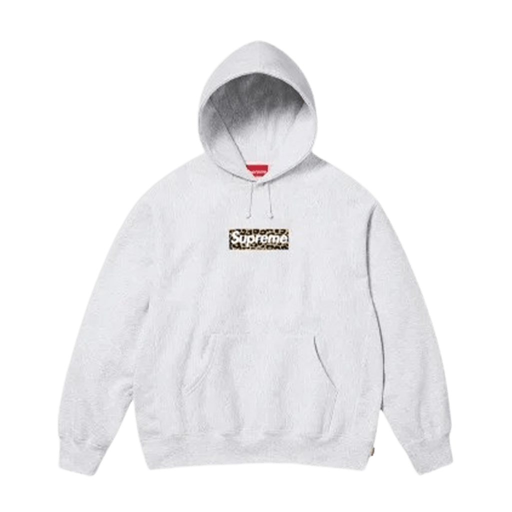 Supreme Shanghai Box Logo Hoodie Ash Grey Kick Game