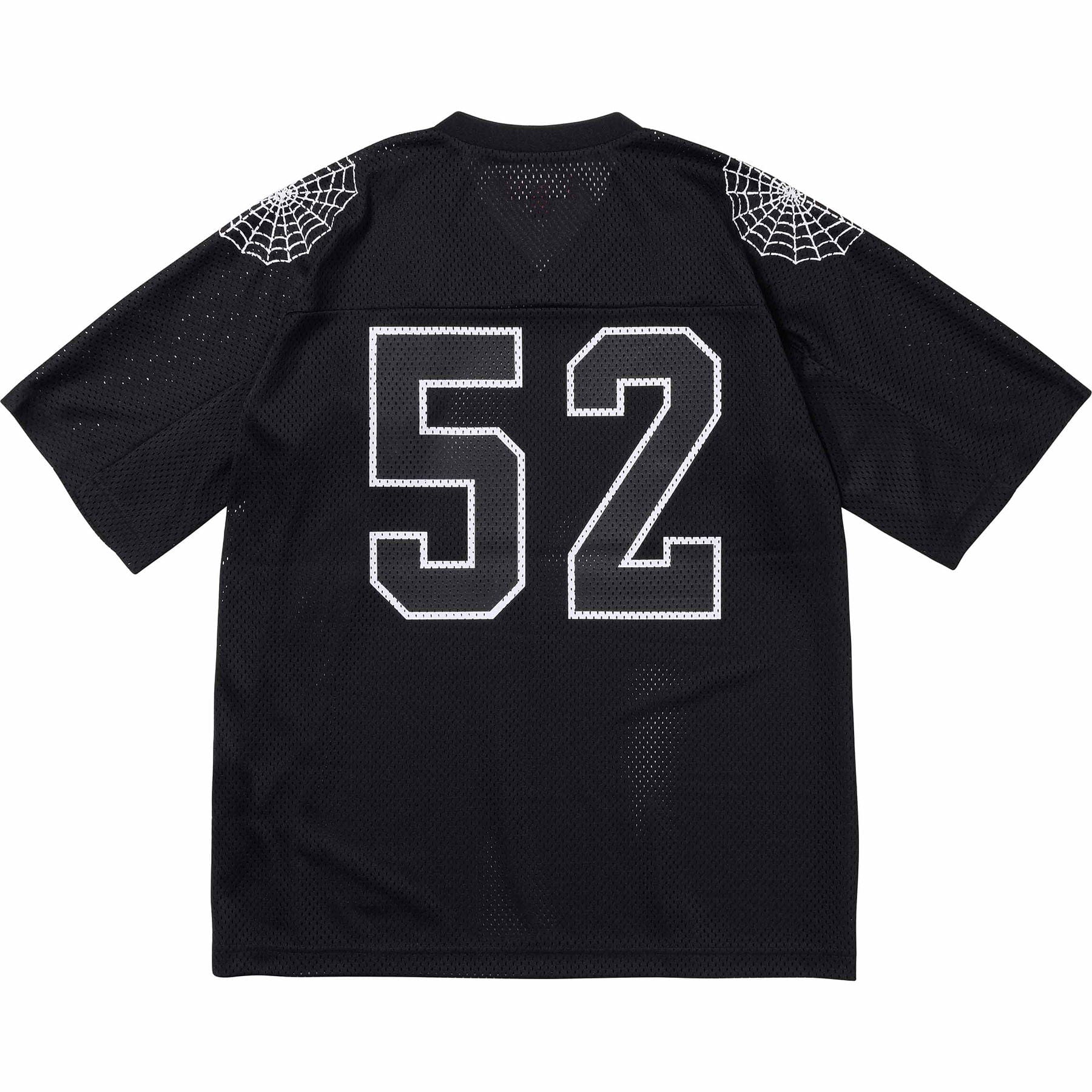 Supreme Spiderweb Football Jersey 'Black' — Kick Game