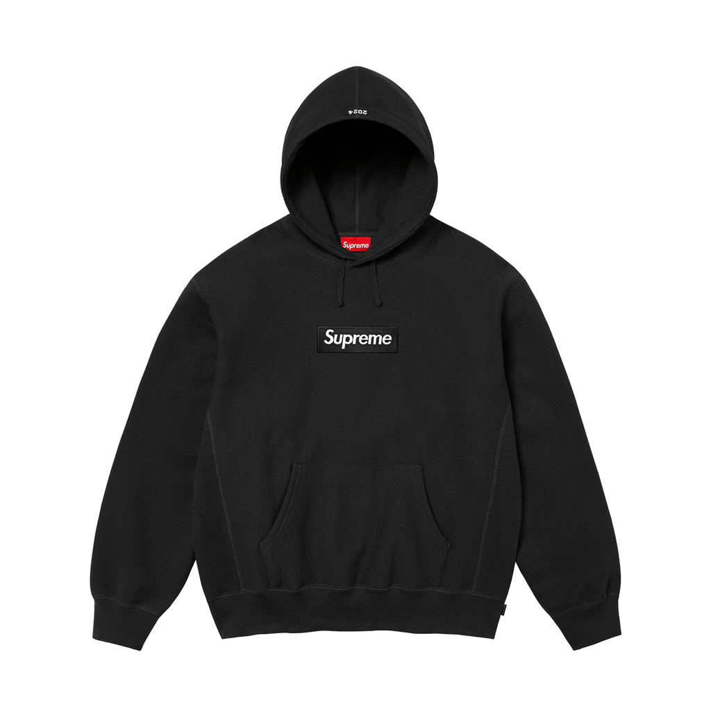 Supreme Box Logo Hoodie FW24 'Black' - Kick Game